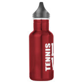 Tennis-Liebe Edelstahlflasche (Links)