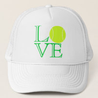 Tennis-Liebe-Fernlastfahrer-Hut