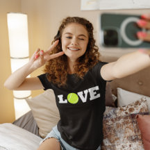 Tennis LIEBE Girls T - Shirt