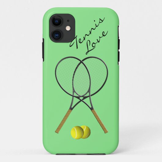 Tennis Liebe IPhone 5 Fall Case-Mate iPhone Hülle (Rückseite)
