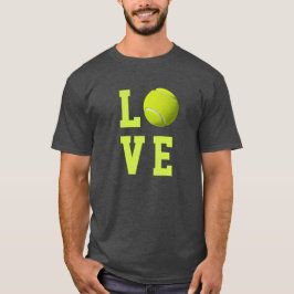 Tennis-Liebe kundengerecht T-Shirt
