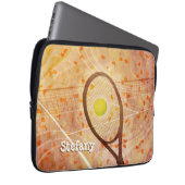 Tennis-Liebe Laptopschutzhülle (Vorne Rechts)