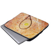 Tennis-Liebe Laptopschutzhülle (Vorne Knopf)