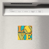 Tennis-Liebe Magnet (In Situ (Geschirrspüler))