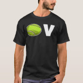 Tennis Liebe Player Beruflich Trainer Tennis T-Shirt (Vorderseite)