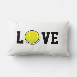 Tennis LIEBE Sporthallen Spaß Lendenkissen