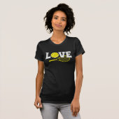 Tennis-Liebe T-Shirt (Vorne ganz)