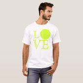 Tennis-Liebe-T - Shirt (Vorne ganz)