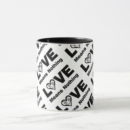 Tennis-Liebe Tasse (Zentrum)