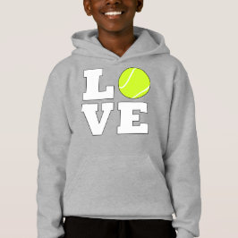 Tennis LIEBE Tennis Player Sport Hoodie