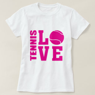 Tennis Liebhaber, Tennis LIEBE, Tennis T-Shirt