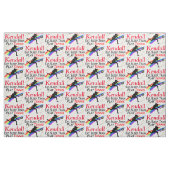 TENNIS LIFE PERSONALISIERT FABRIC STOFF (Fat Quarter (45,7 x 55,9 cm))