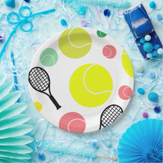 Tennis Lover Pappteller (Party)