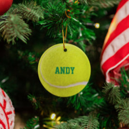 Tennis Lover Personalisiert Ornament Aus Metall