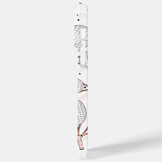 Tennis Lover Racket Case-Mate iPhone Hülle (Rückseite / Links)