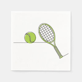 Tennis Lover | Tennisgeschenk Serviette