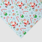Tennis Lover Weihnachts-Tissue Seidenpapier (Ausschnitt)
