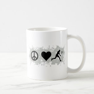 Tennis-Mädchen 2 Kaffeetasse