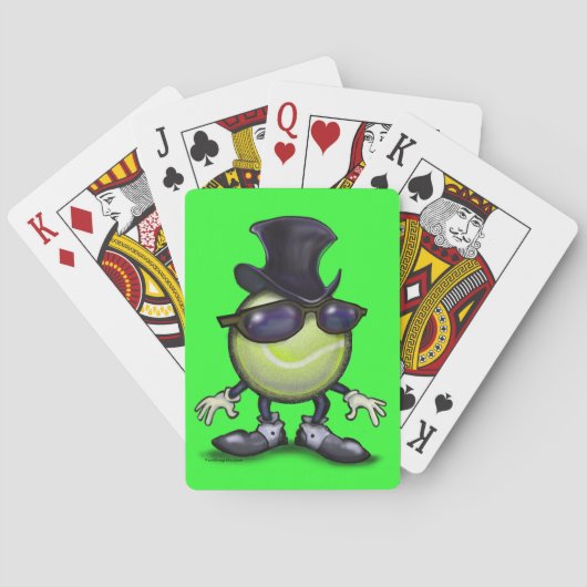 Tennis Magician Spielkarten (Rückseite)