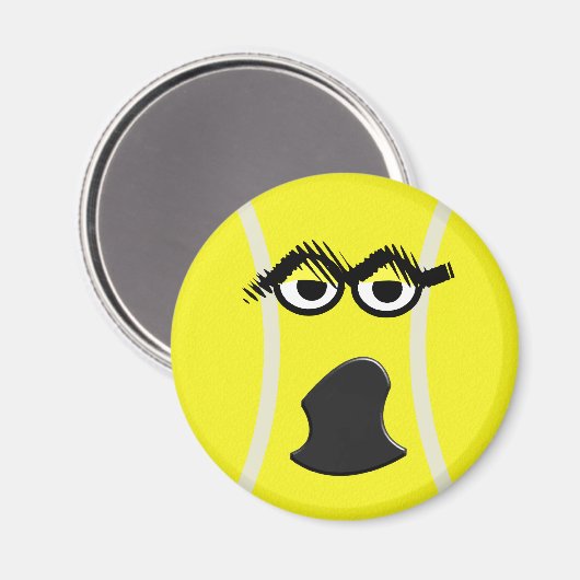 Tennis Magnet (Vorderseite/Rückseite)