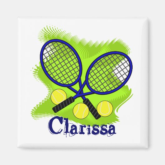 Tennis Magnet (Vorne)