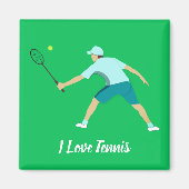 Tennis Magnet (Vorne)