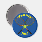 Tennis Magnet (Vorderseite/Rückseite)