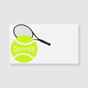 Tennis Magnetkarte