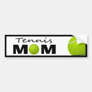 Tennis-Mama-Aufkleber Autoaufkleber