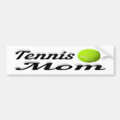 Tennis Mama Autoaufkleber (Vorne)