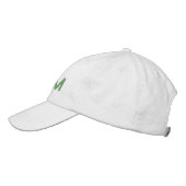 Tennis-Mama bestickt Bestickte Kappe (Links)