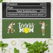 Tennis-MAMA Geschirrtuch (Gefaltet)