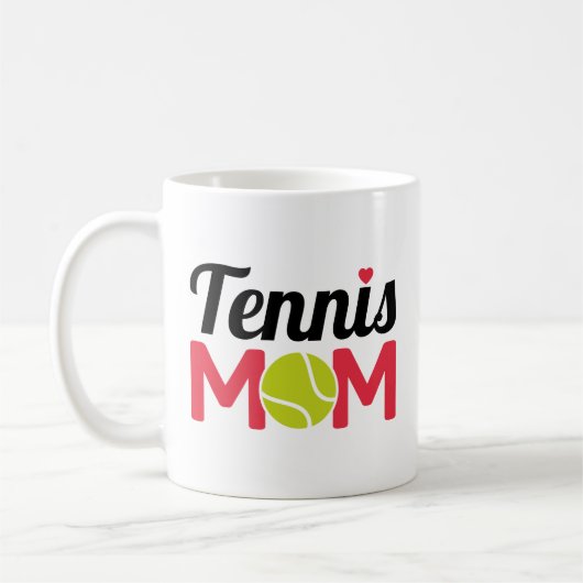 Tennis-Mama Kaffeetasse (Links)
