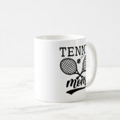 Tennis-Mama Kaffeetasse (VorderseiteRechts)
