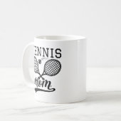 Tennis-Mama Kaffeetasse (Vorderseite Links)