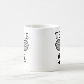 Tennis-Mama Kaffeetasse (Mittel)