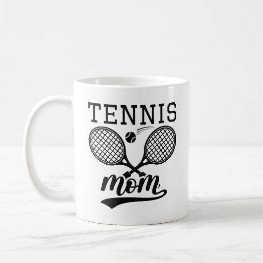 Tennis-Mama Kaffeetasse (Links)