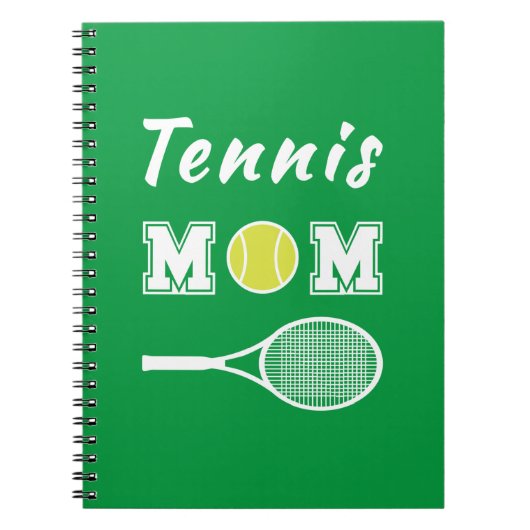 Tennis-Mama Notizblock (Vorderseite)