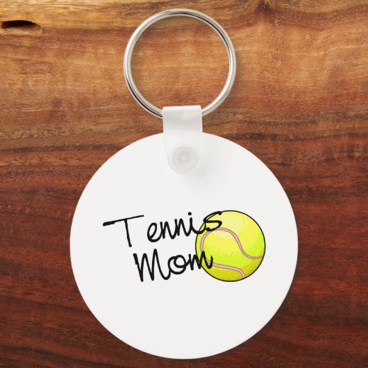 Tennis-Mama Schlüsselanhänger (Vorderseite)