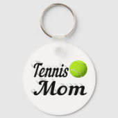 Tennis-Mama Schlüsselanhänger (Rückseite)