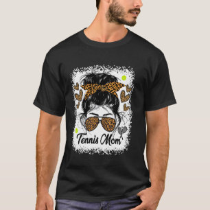 Tennis-Mama Tennisliebhaber Stilvolle Sport-Mama S T-Shirt