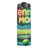 Tennis Mama Thermosbecher (Vorderseite)
