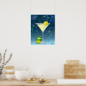 Tennis Martini, Tennis Poster (Küche)
