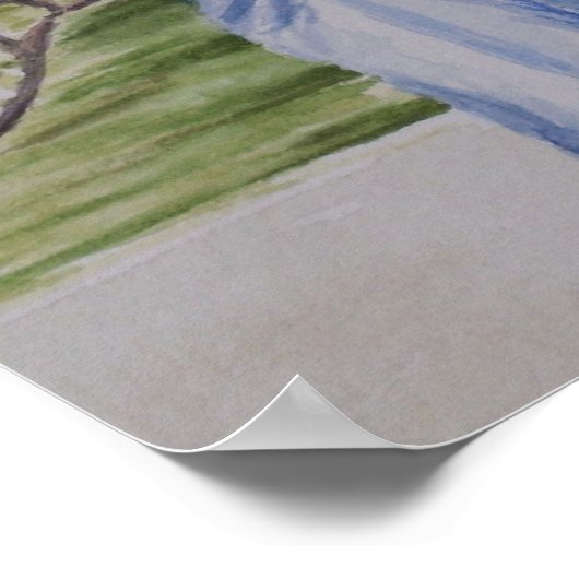 Tennis Match Poster (Ecke)