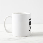 Tennis Match Racket Spielplatz Funny Gift Kaffeetasse (Links)