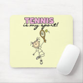 Tennis meine Sport-T-Shirts und Geschenke Mousepad (Mit Mouse)