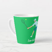 Tennis Milchtasse (Linke Ecke)