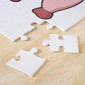 Tennis mit Tennisschläger Puzzle (Seite)