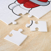 Tennis mit Tennisschläger Puzzle (Seite)