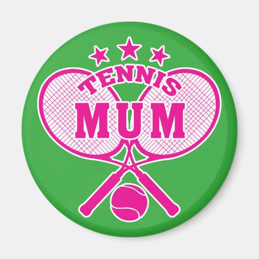 Tennis Mum Magnet (Vorne)